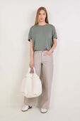 Cotton-Modal Dolman T-Shirt